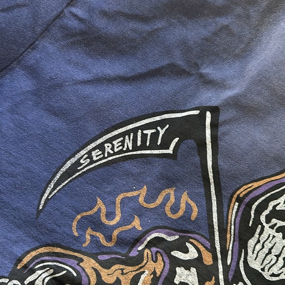 Extremely rare Warren Lotas serenity reaper Heavyweight T-shirt. Size XXL - Picture 5 of 5